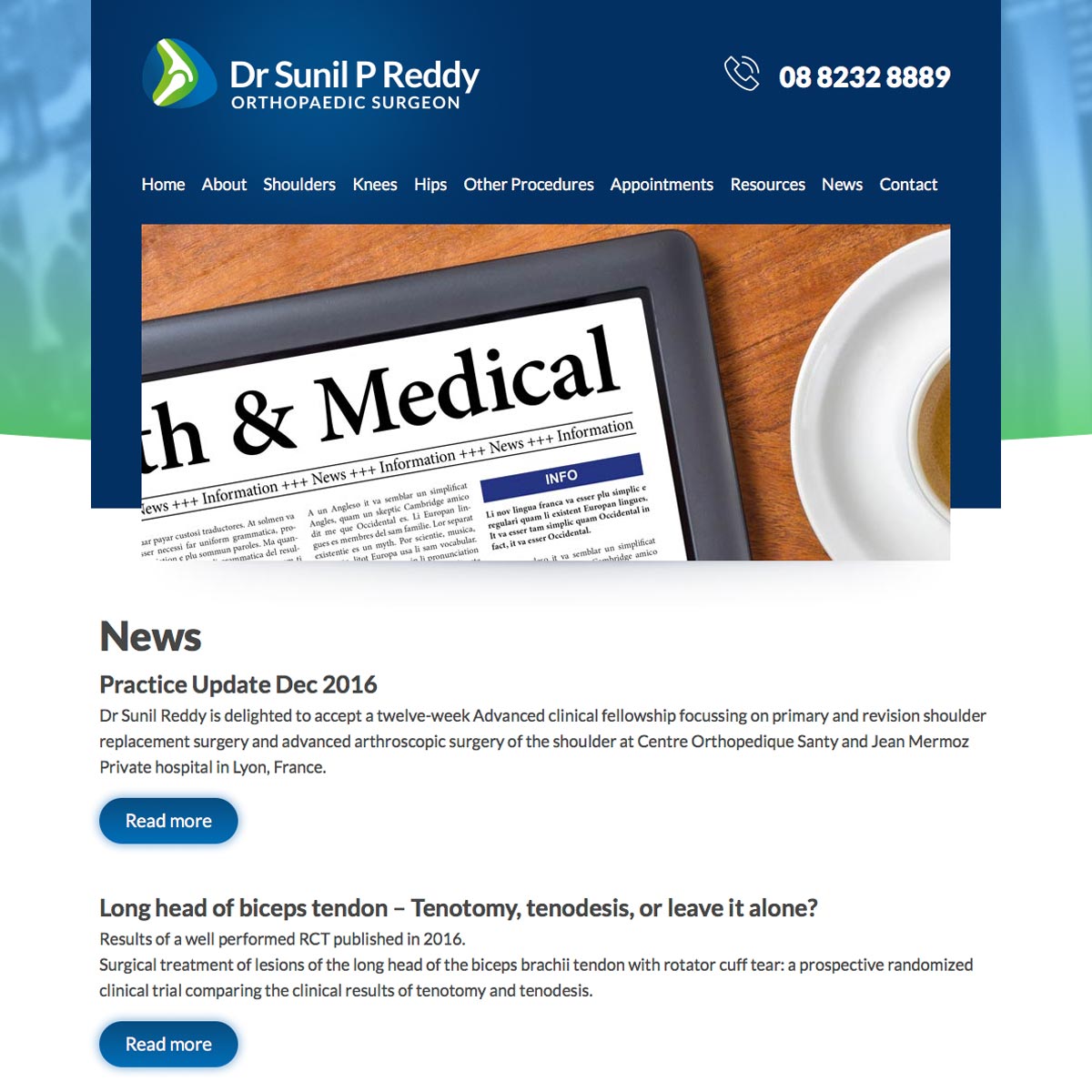 Dr Sunil Reddy - News