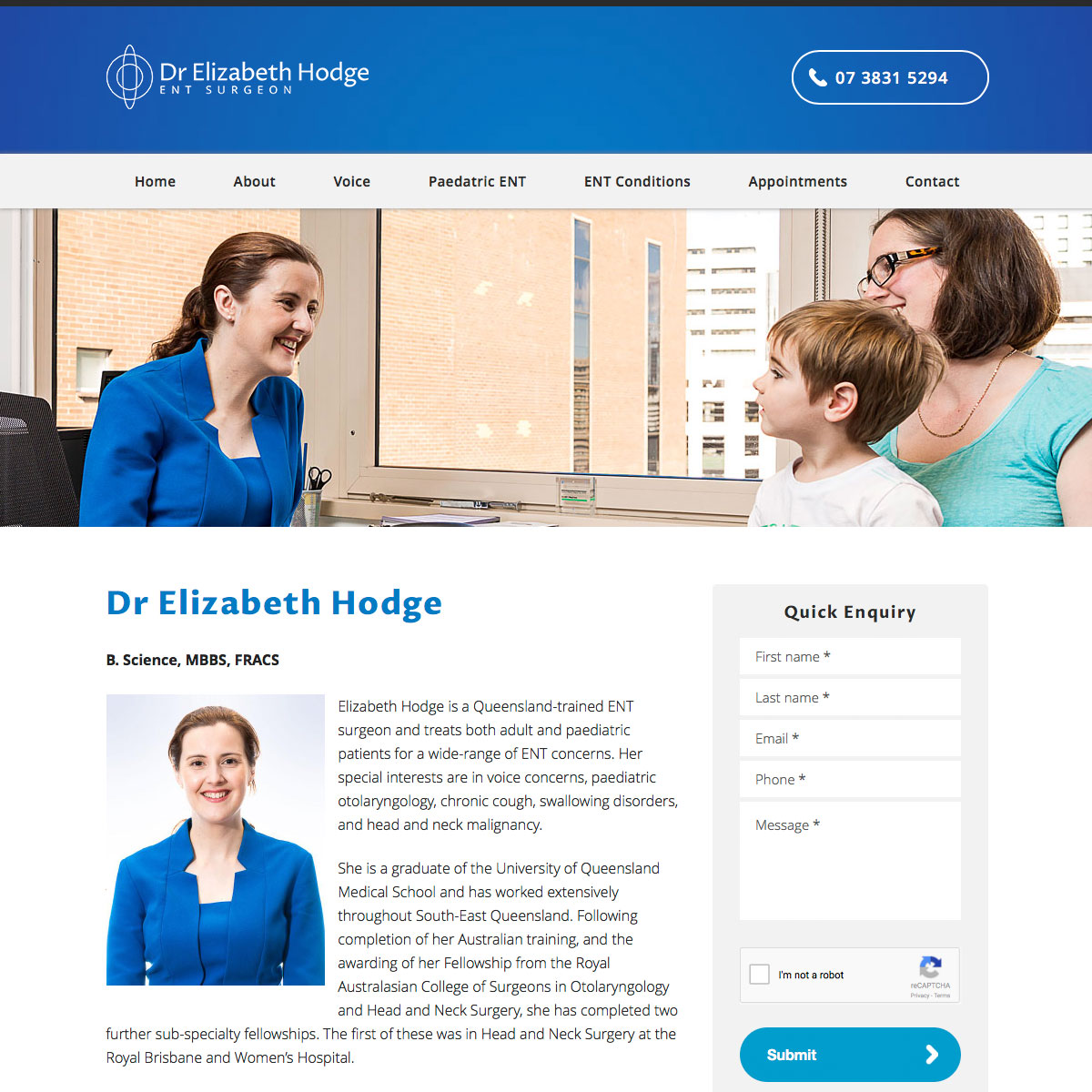 Dr Elizabeth Hodge - BIO