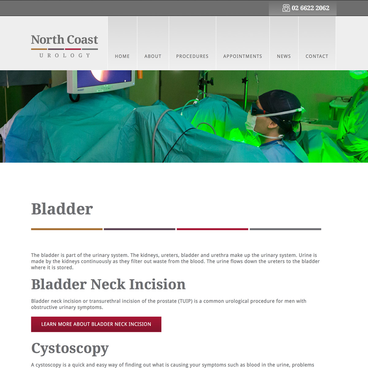 North Coast Urology Bladder