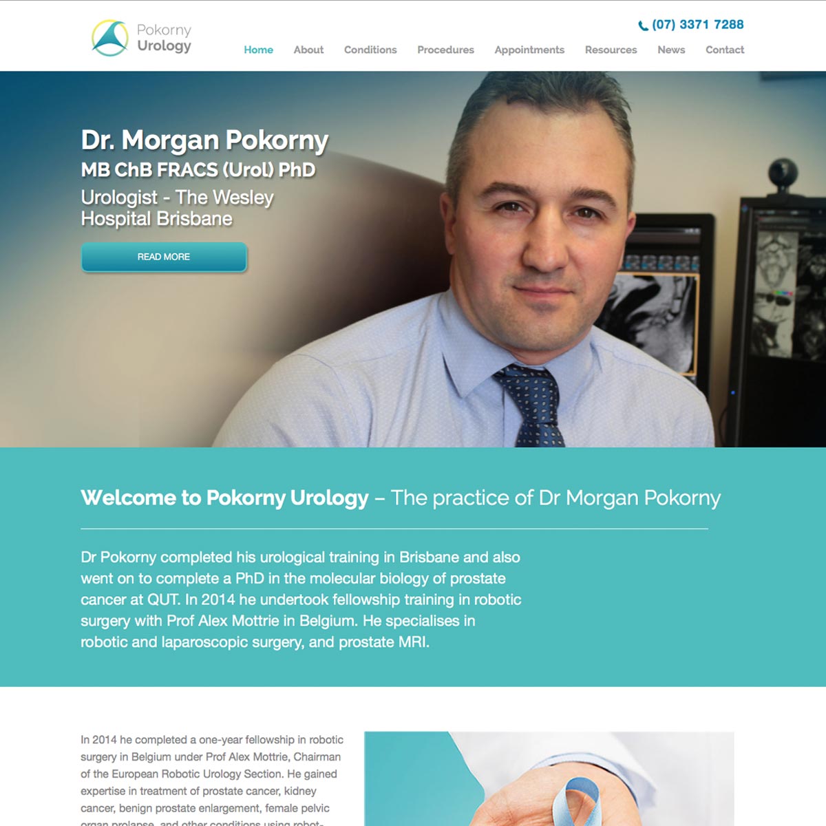 Pokorny Urology Home Page