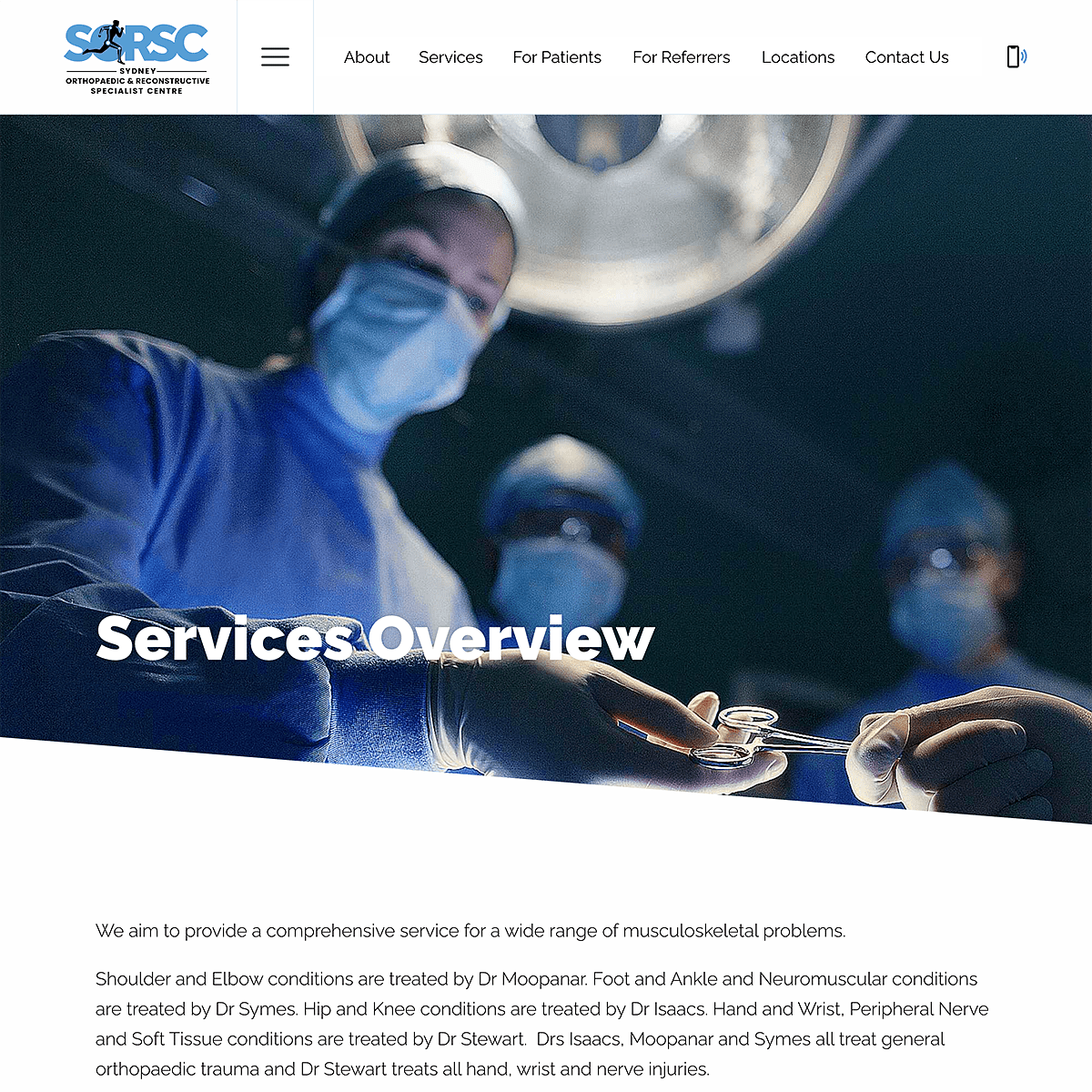 SORSC - Services