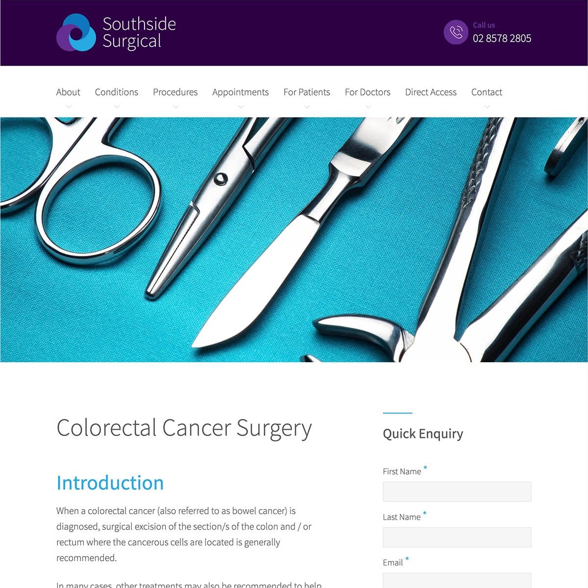 Southside Surgical - Procedures Page