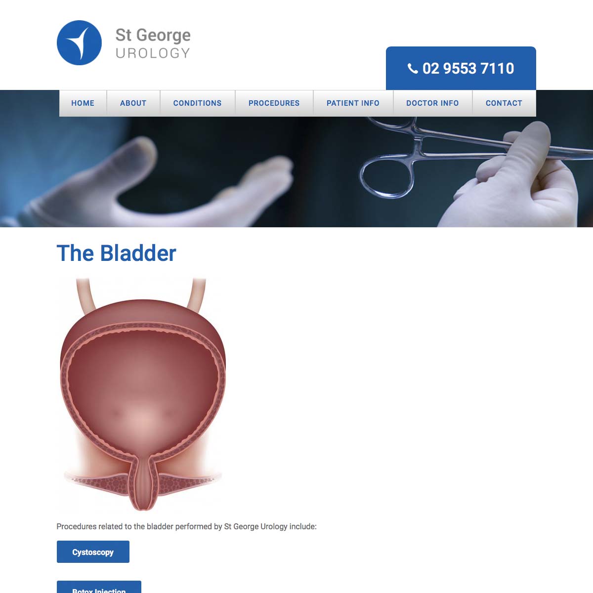 St George Urology Bladder