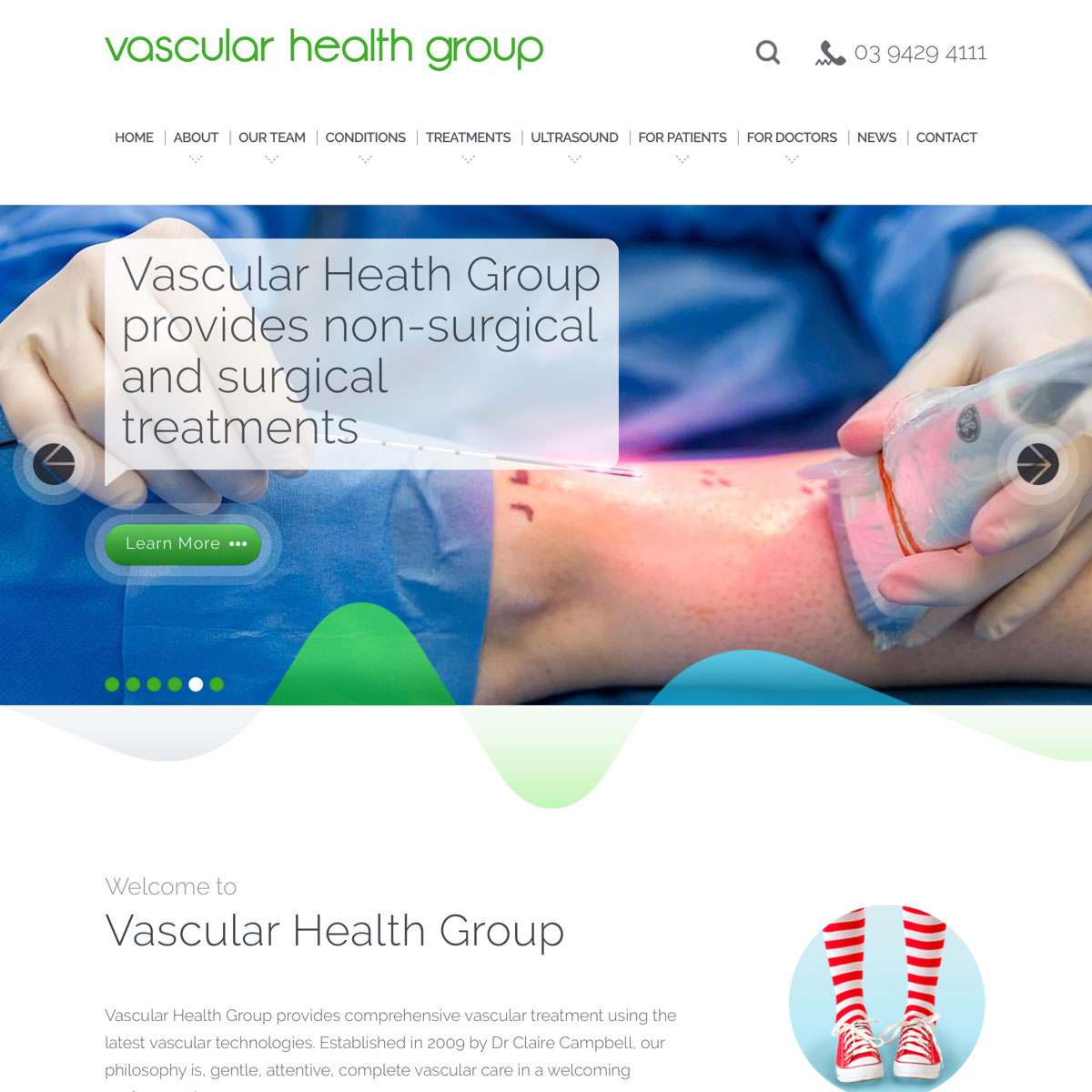 Vascular Health Group - Homepage