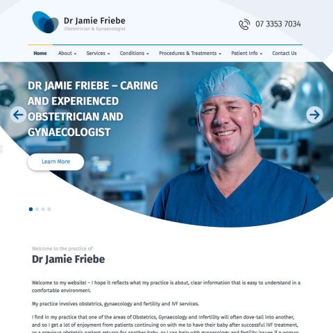 Dr Jamie Friebe - Home