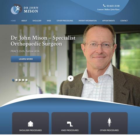 Dr John Mison Homepage