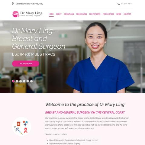 Dr Mary Ling - Home