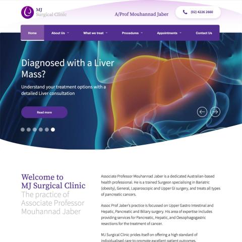 MJ Surgical Clinic - Homepage